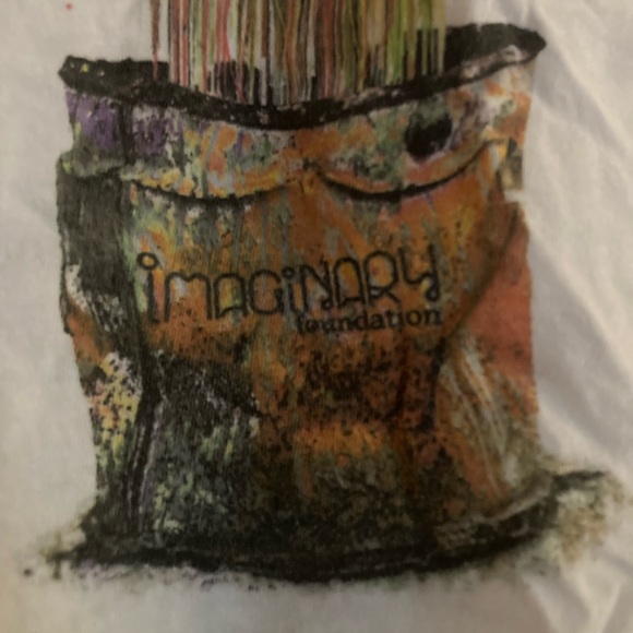 Imaginary Foundation Peace Sign Tee Shirt Unisex - Picture 4 of 6